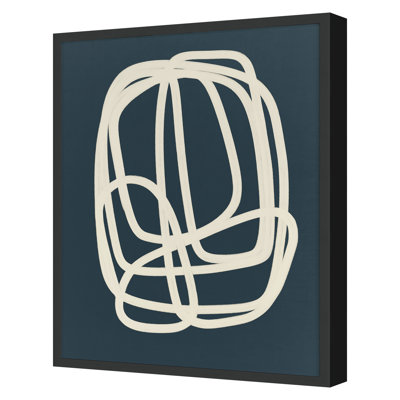 Blue 1 Print by Bock, Alicia