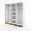 Beklabito 3 Door Manufactured Wood Wardrobe