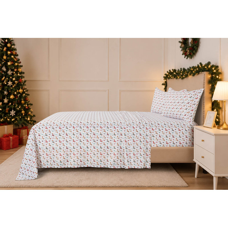 DOXIE XMAS ROUGE DOUBLE, Twin