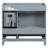 35.4'' Single Bathroom Vanity Base Only-100138940