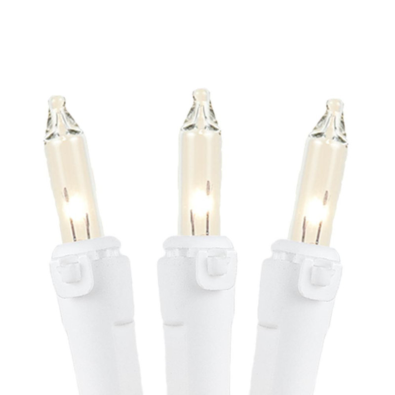 Guirlande de Noël 100 lumières, H 1,5 po x l 264 po x P 0,4 po