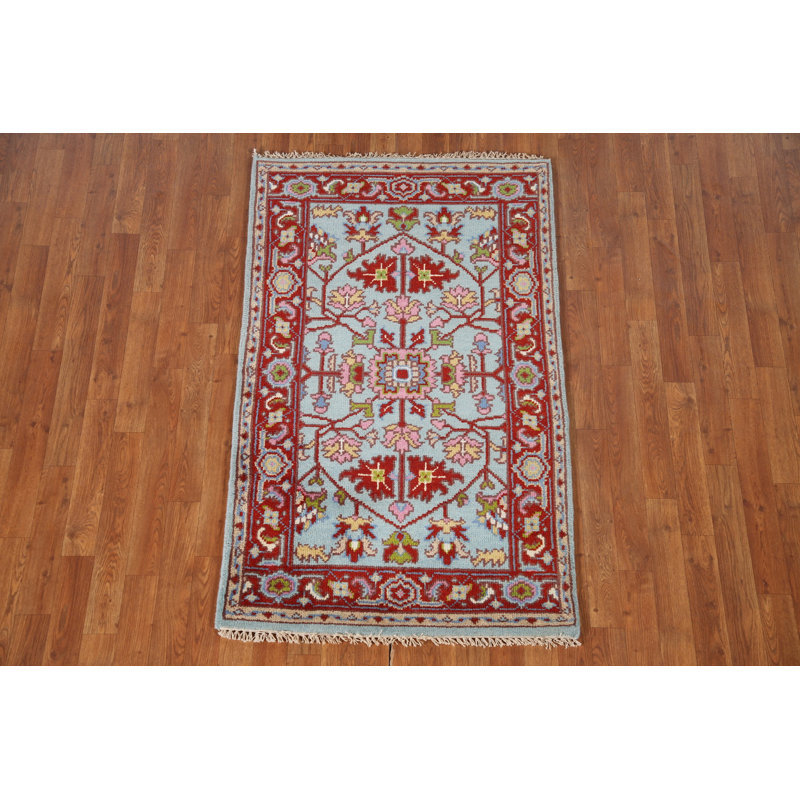 Tapis traditionnel indien clair 3x5