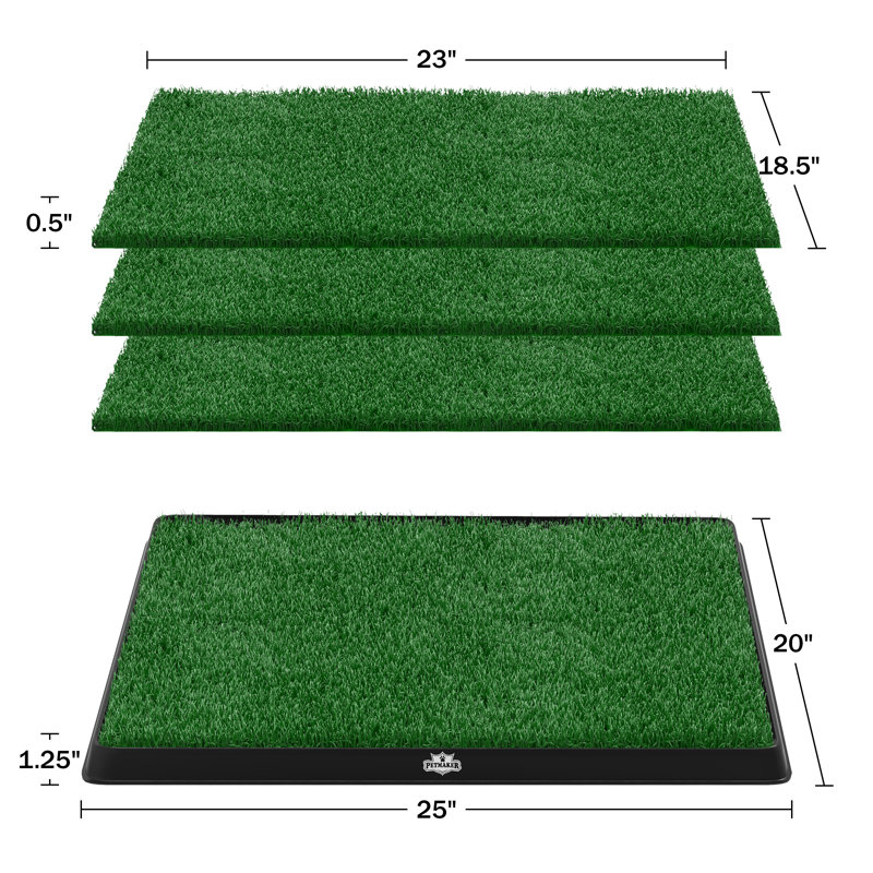 Plateau pour animaux Petmaker, Petit (l 25 po x P 20 po x H 1,25 po)