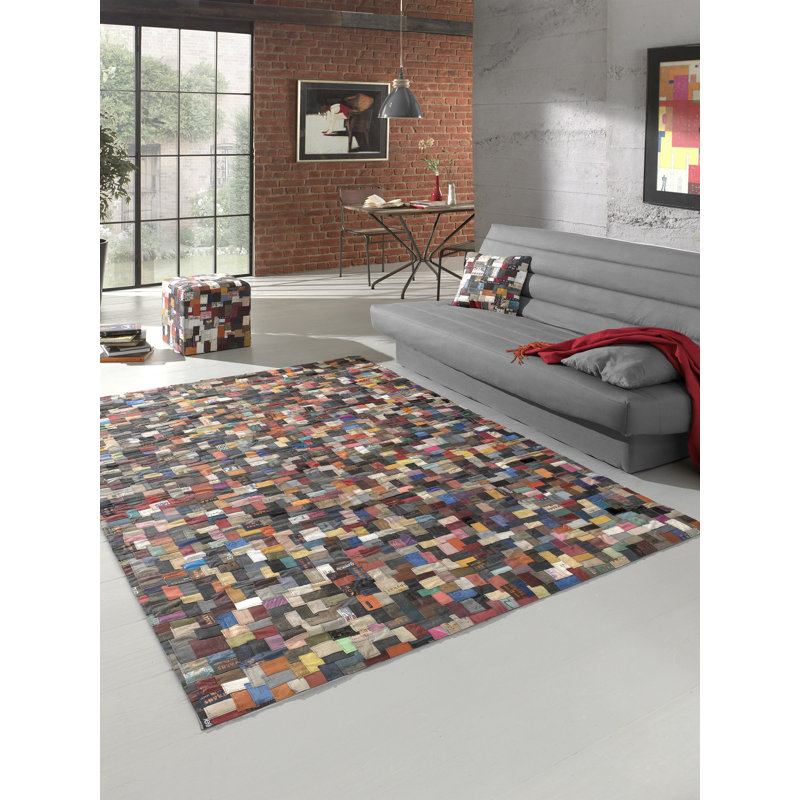 Andrade Geometric Hand Woven Area Rug, Rectangle 140 x 200cm