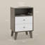 Cassandria 40cm W Manufactured Wood Bedside Table