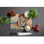 Lion Glass Cutting Board Large