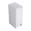 Armoire de rangement autoportante pour la salle de bain, portes et tiroirs à fermeture en douceur, blanc brillant, contreplaqué, emballage KD, combinaison de 12 po x 3 po (convient pour la salle de bain, la cuisine)