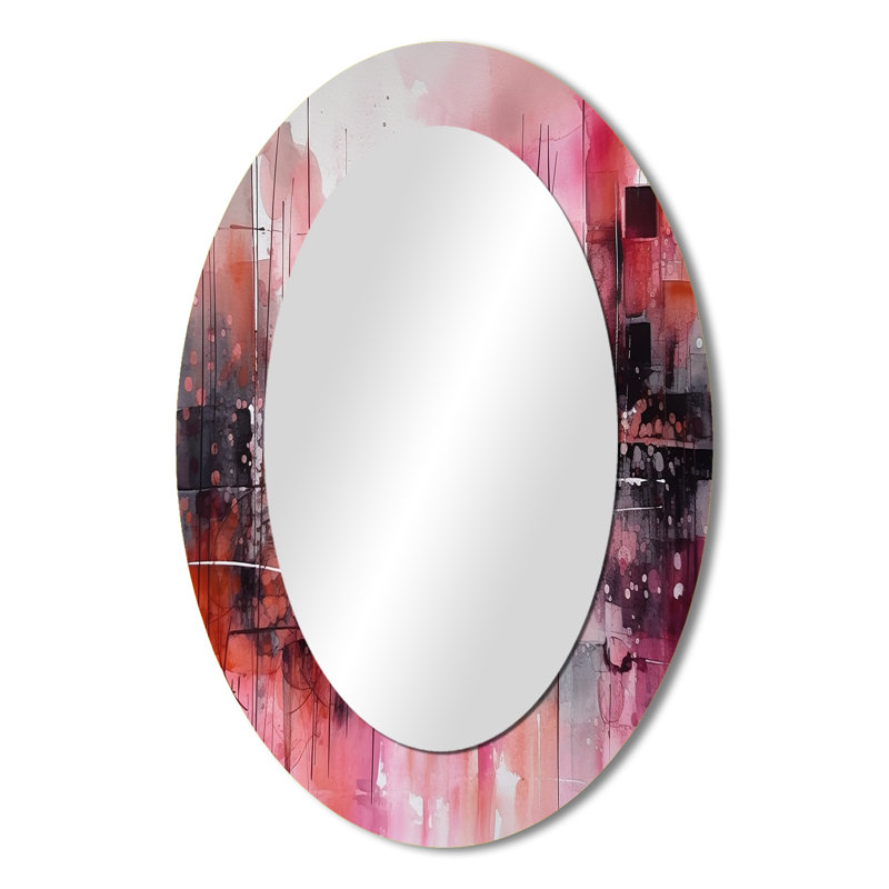Miroir mural Modern Midist Century III Modernist Expressions, 36 po x 24 po