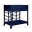 Ivy Twin Headboard And Nightstand Set – Navy Blue-602419207-602419322-588203214