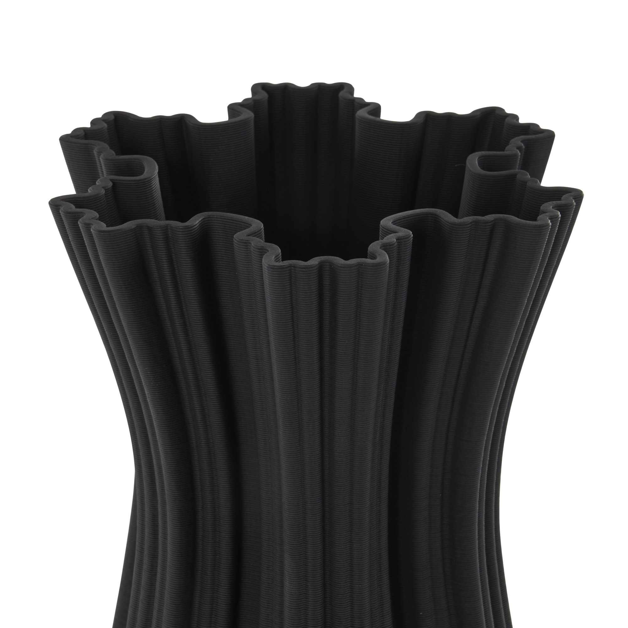 Bixler Ceramic Table Vase, 14" H x 6.55" W x 6.55" D