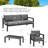 5 - Person Patio Conversation Set with Cushions