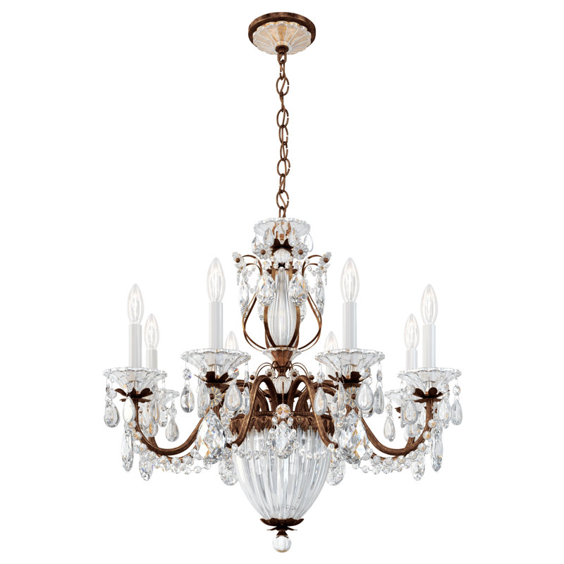 Bagatelle 11 - Light Chandelier, Heirloom Bronze, Spectra Crystal Clear