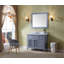 Ensemble de meuble-lavabo simple 43 po avec miroir Hamil