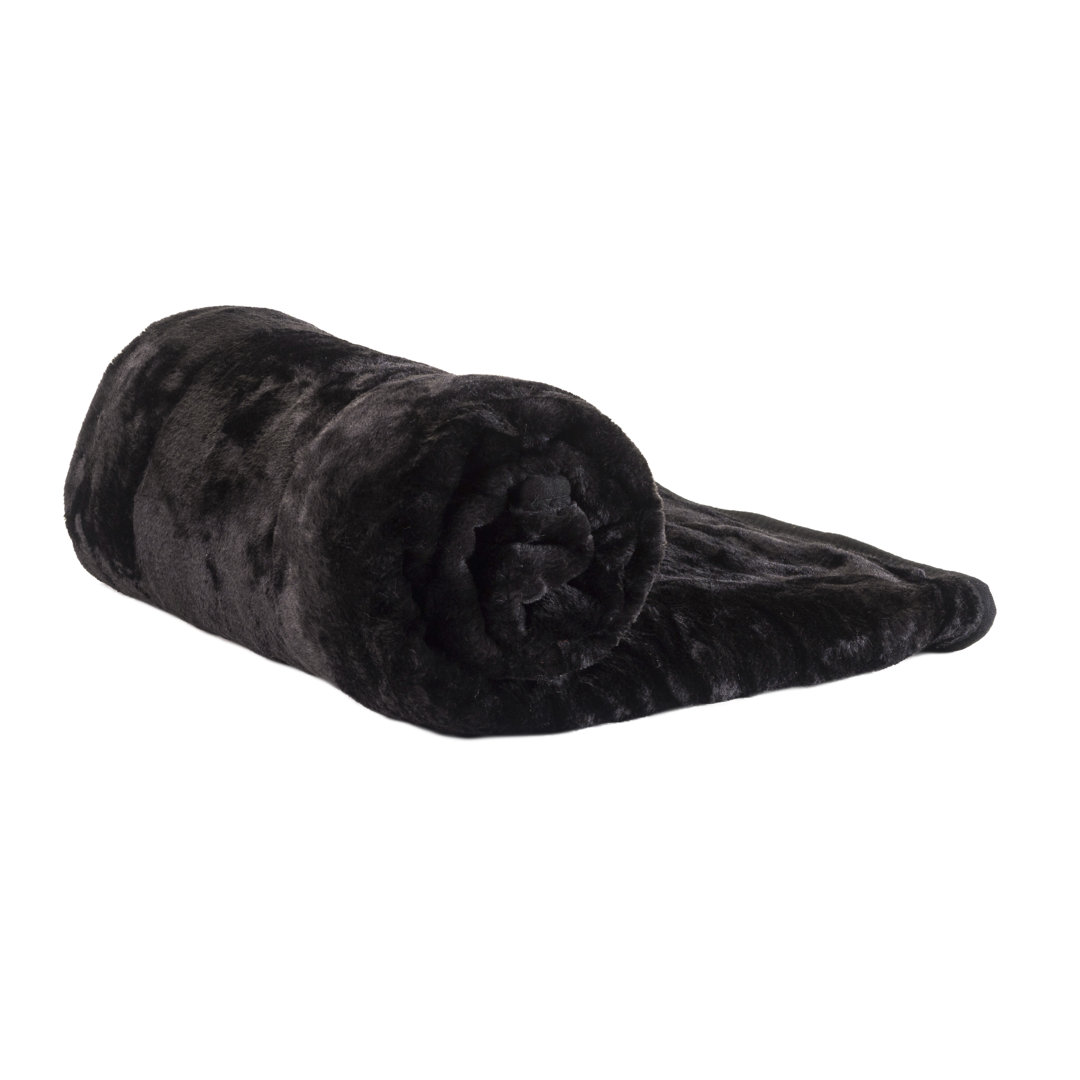 Soft Touch Mink Faux Fur Throw
