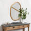 Miroir asymétrique pour décoration murale