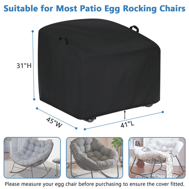 Housse pour chaise berçante Papasan