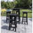 Shay Round Outdoor Bistro Table , in. W in. D-633680931-633680915
