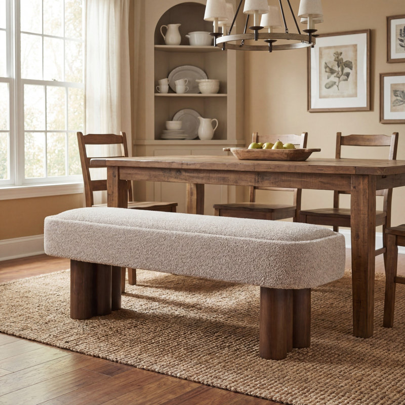Bancs rembourrés Comfort, 60 po Boucle