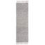 Tapis gris / noir en viscose / laine tissé à la main Natura-1884319177