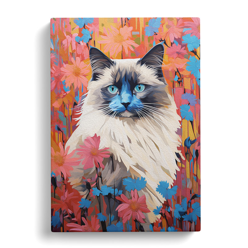 Ragdoll Cat Colour Field No.4 - Print