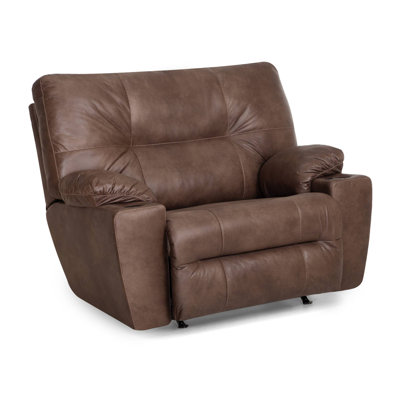 Oversized Manual Rocker Recliner With Cupholder