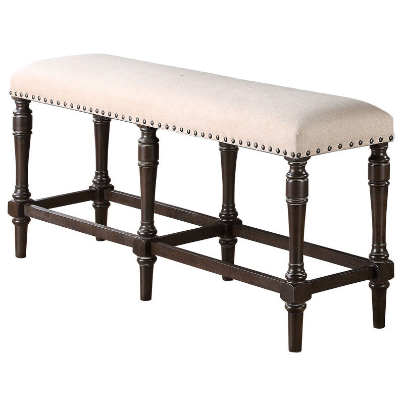 Jabree Bun Feet Dining Set, Espresso 