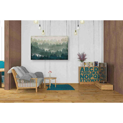 'Mountainscape' by Michael Mullan, Canvas Wall Art