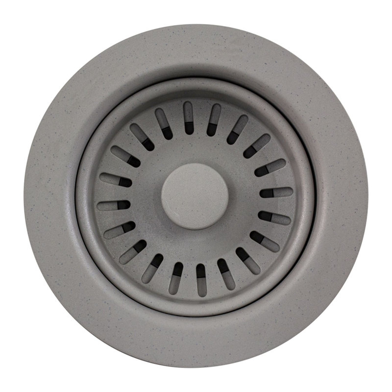 Basket Strainer, Concrete Gray
