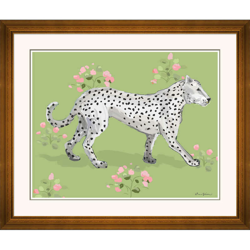 Stealth Right Print by Dana Gibson, Green/Black/White
