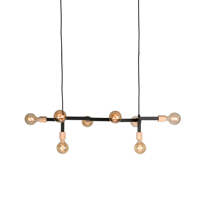 Melanie 8 - Light Black Kitchen Island Pendant
