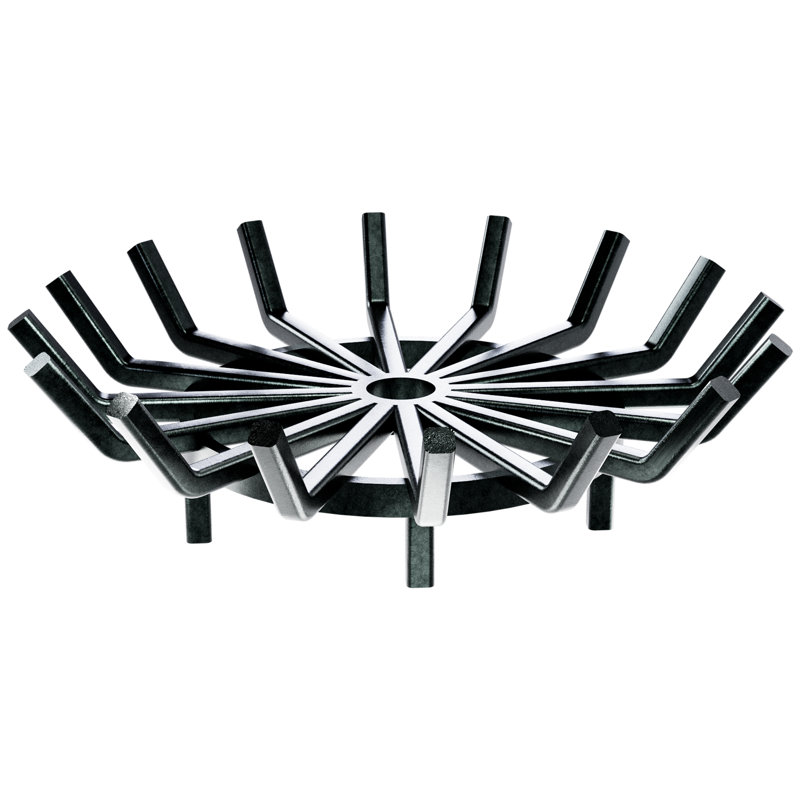 Grille ronde ronde 16 grilles