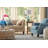 Willa 42" W Tufted Round Cocktail Ottoman-371698355-371698367