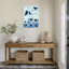 «Three Blue Birds» par Iniyan, reproduction d'art sur toile encadrée-332277056