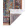 Tapis à motif oriental rouge rouille Folmar