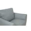 Chaise en cuir Valeria Watery