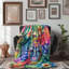 Tropical Luau Decor - Jeté Sherpa 1 pièce-1702184486