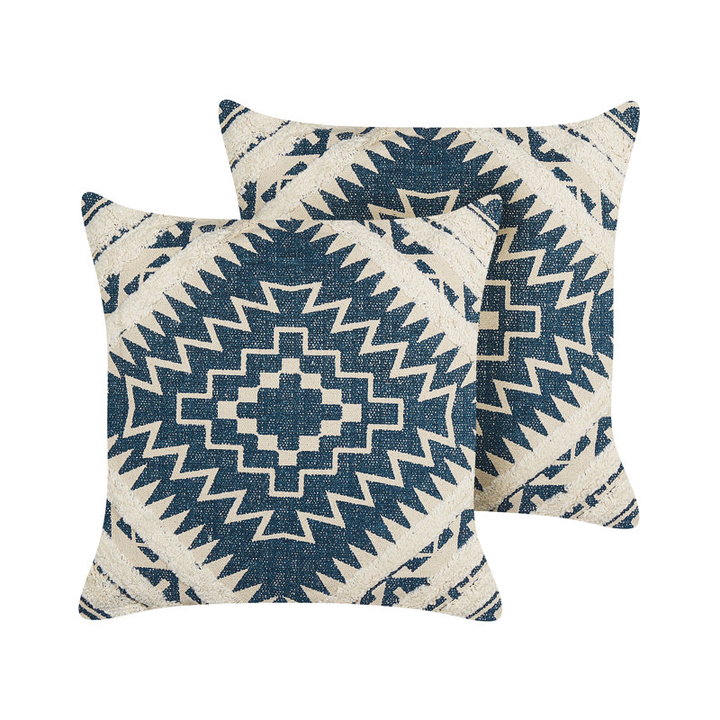 Graball Geometric Square Cushion