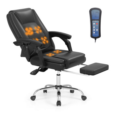 Massage Adjustable Executive Chair 400 Lbs Big & Tall Office Chair 