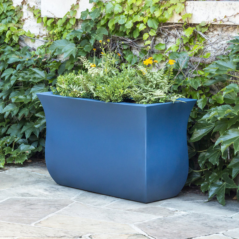 Clywd Pot Planter, Neptune Blue
