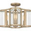 Rhealee Glass Semi Flush Mount