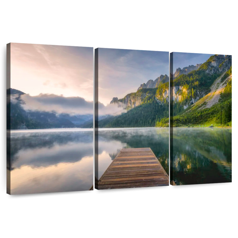 Alvord Gosauseen Lake, H 24 po x l 38 po