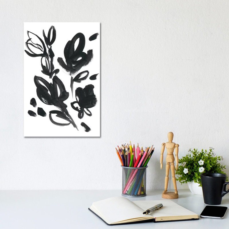 Cameo Bloom I by June Erica Vess - Wrapped Canvas Print, 20.32 cm H x 30.48 cm W