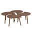 Algodones Solid Wood Three Leg Coffee Table