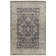 Zeus Wool Oriental Area Rug in Gray