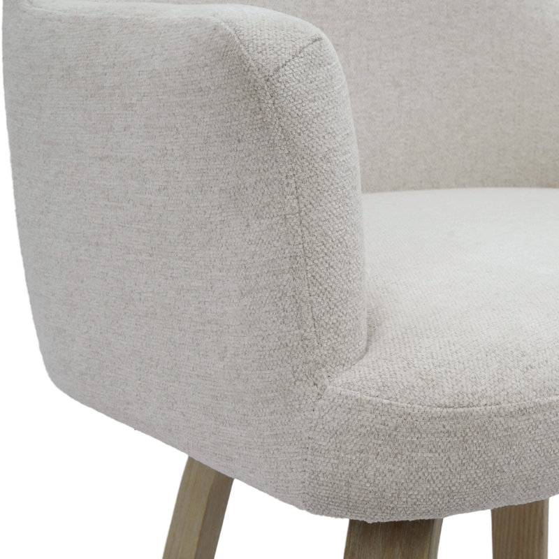 Tabouret de comptoir 26 po Modern, Chêne blanchi, Avoine