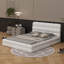 Grand lit plateforme (conception tapissée)-1150841752