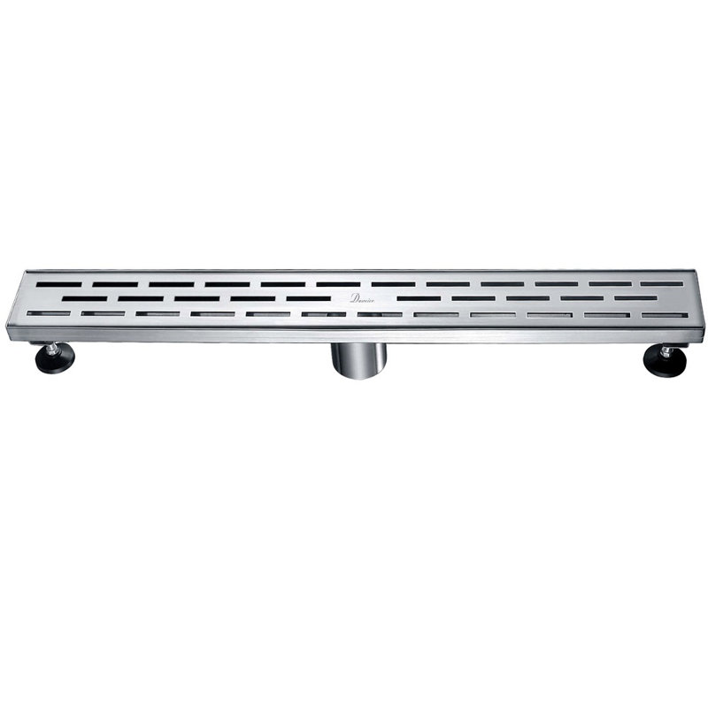  24 Inch Long Floor Stainless Steel Linear Shower Drain