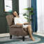 Fauteuil de massage vibrant, fauteuil d'appoint inclinable de massage rétro avec télécommande-673427104