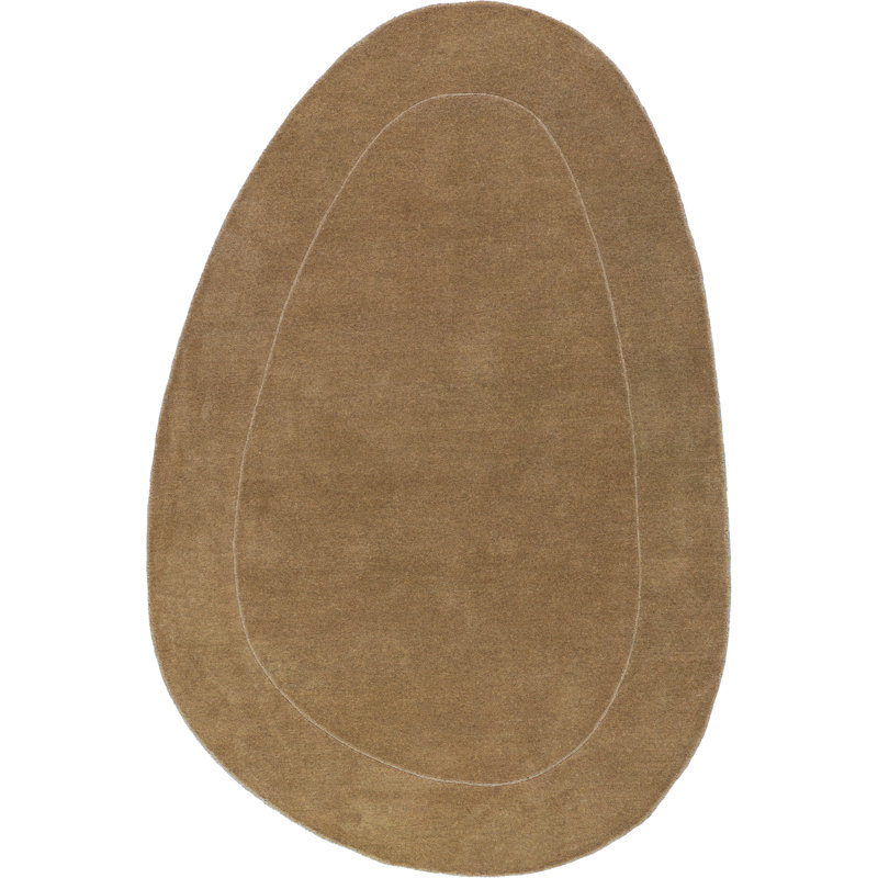  Venace Abstract Wool Area Rug, Novelty 5' x 8'