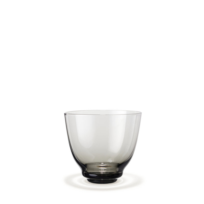 Flow 11.8oz. Drinking Glass, Gray